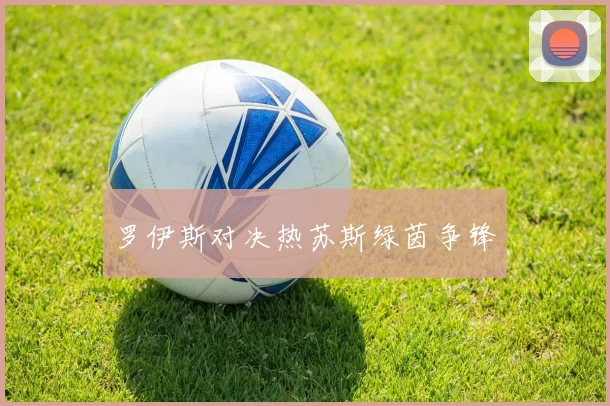 罗伊斯对决热苏斯绿茵争锋