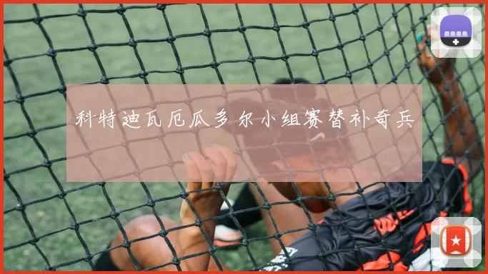 科特迪瓦厄瓜多尔小组赛替补奇兵
